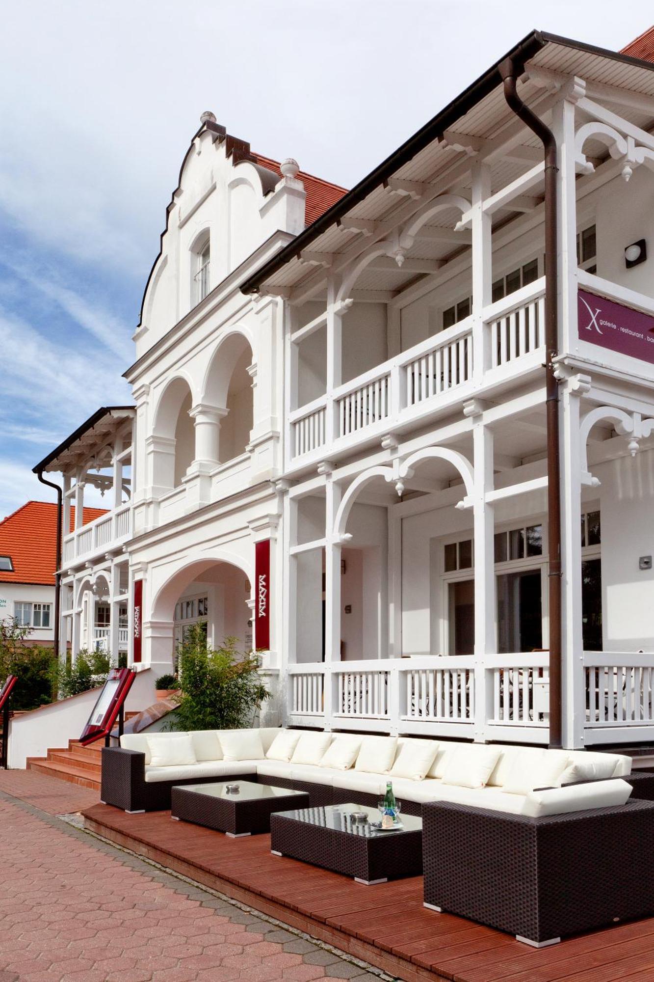 Strandhaus Belvedere Binz Esterno foto