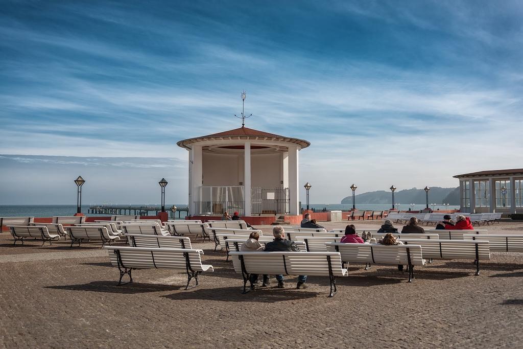 Strandhaus Belvedere Binz Esterno foto